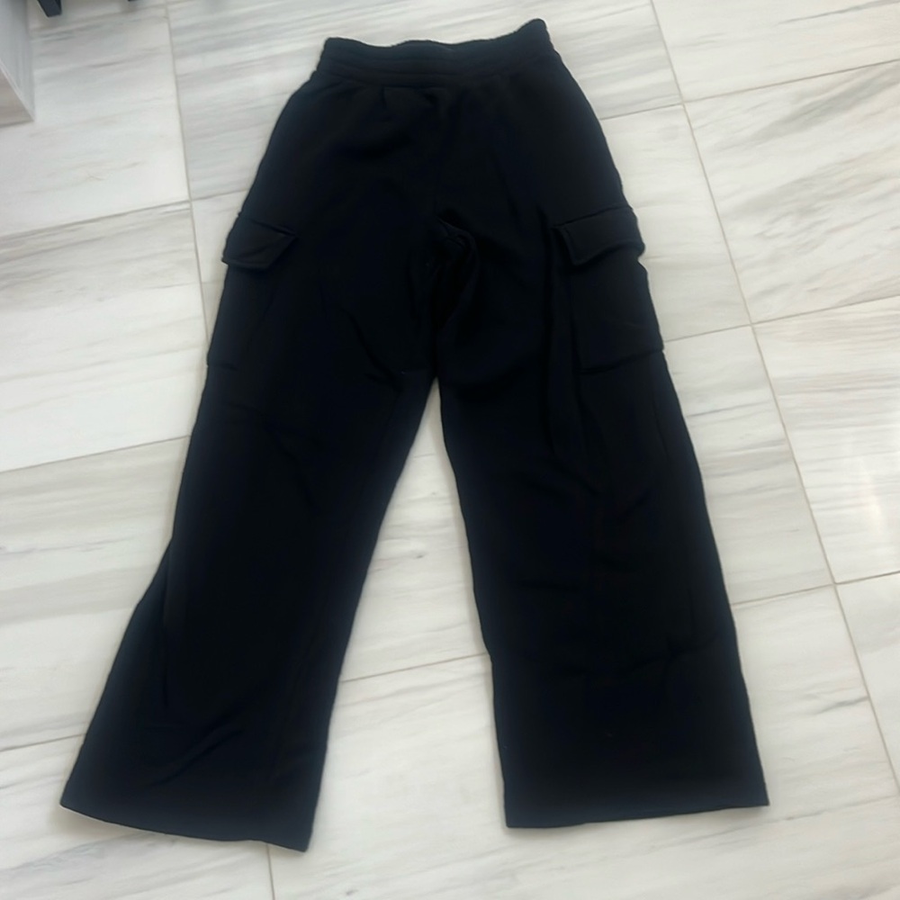 Grayson Threads Wide Leg Cargo Sweatpants